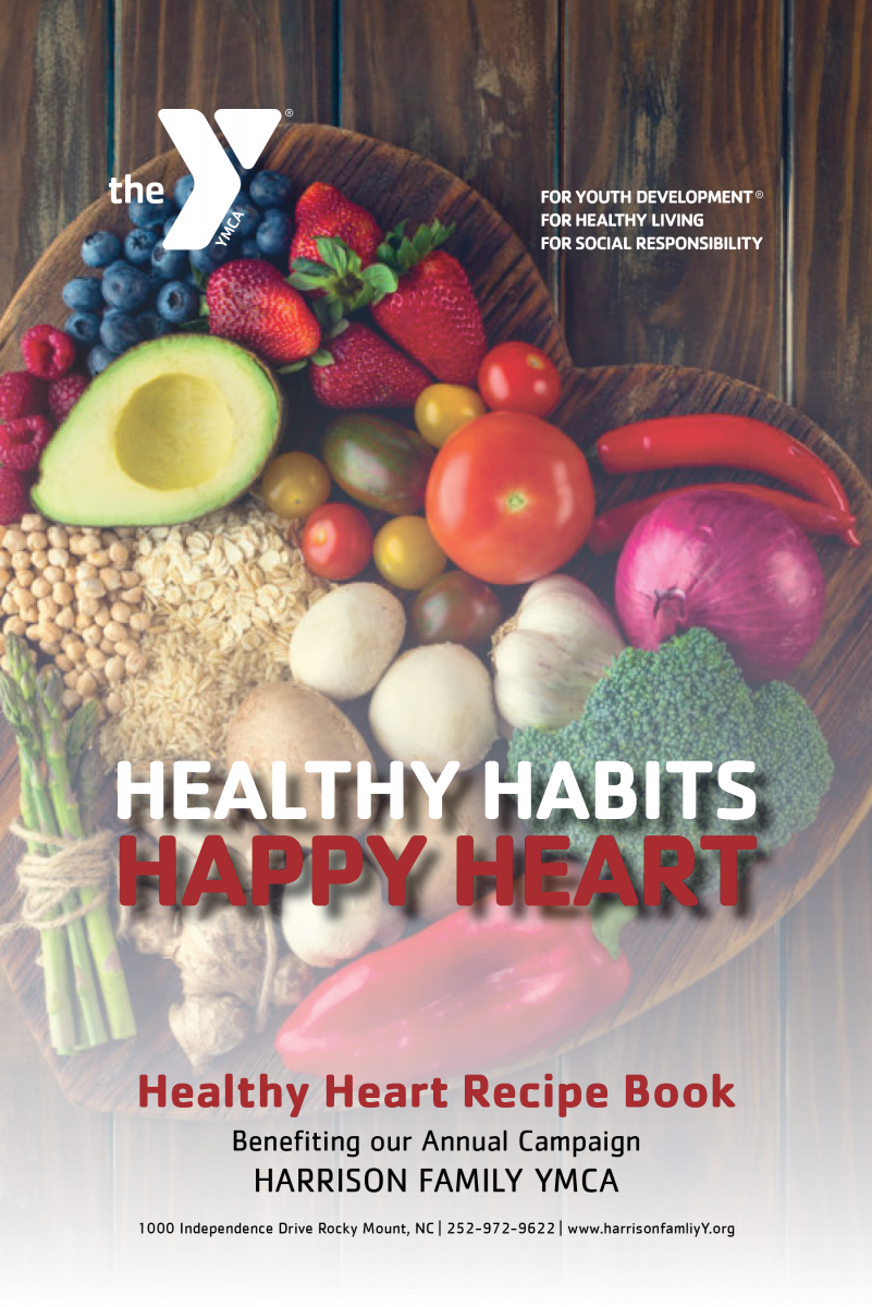 Healthy Recipe Book Fundraiser Harrison Family YMCA